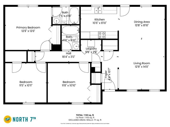 Building Photo - 3BR/2BA Cul-de-Sac Retreat Minutes from Downtown..Fenced Yard & Deck! $2100/mo rent
