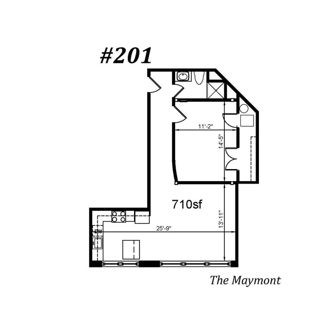 Floorplan - Landmark at 1700 Apartments