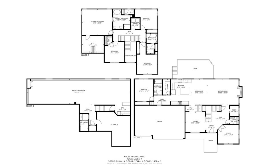 Floor plan - 630 Big Stone Trl
