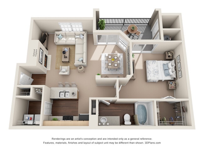 Floorplan - Sonterra Apartment Homes