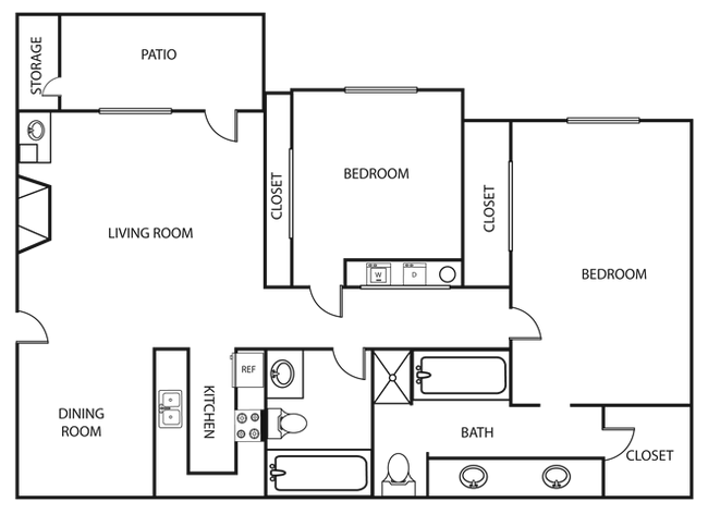 Floorplan - Lake Village West