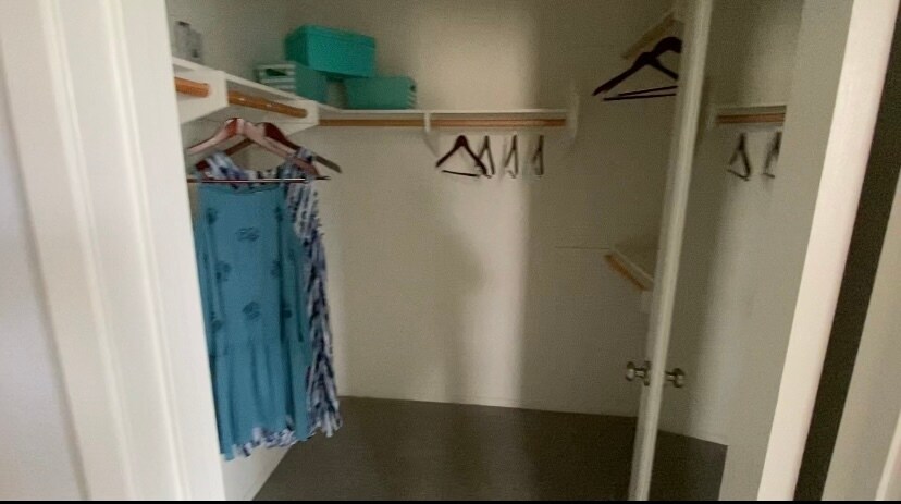 master walk in closet - 1266 Santa Victoria Rd