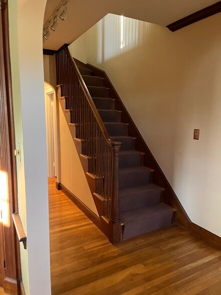 Stairs to second - 27 Clearwater Dr