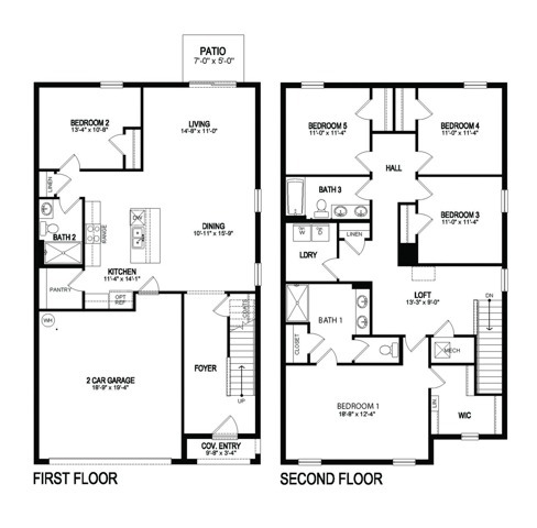 Robie floor plan - Champions Quarters