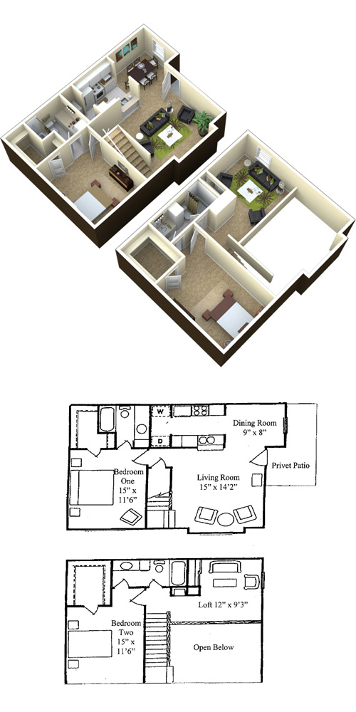 Floorplan - Baywater Apartments