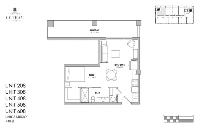 Floorplan - Gotham North