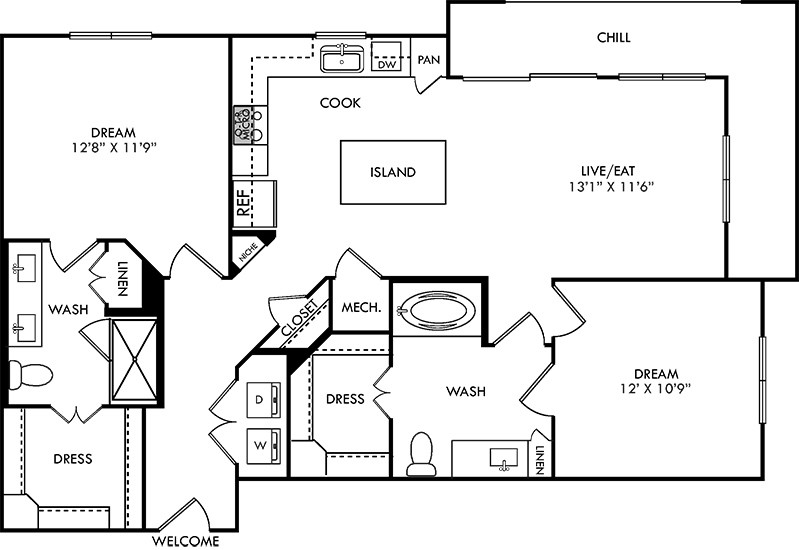 3Sixty Flats - 3655 Prairie Waters Dr Grand Prairie TX 75052 ...