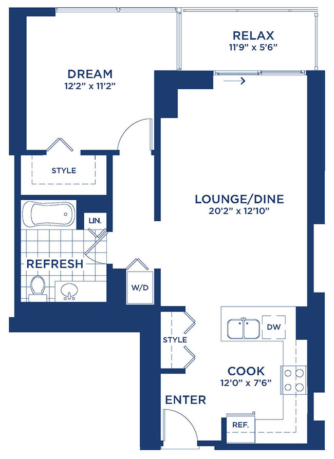 Floorplan - Burnham Pointe