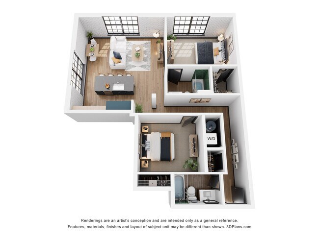 Floorplan - The Koken on Ohio