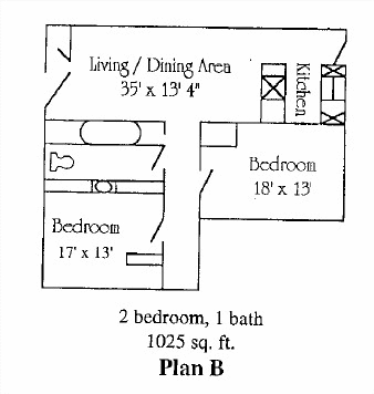 2BR/1BA - University Terrace
