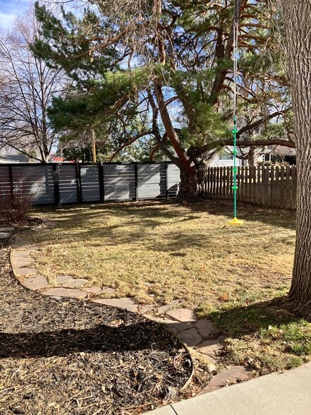 Mature trees in backyard - 9100 Grandview Ave