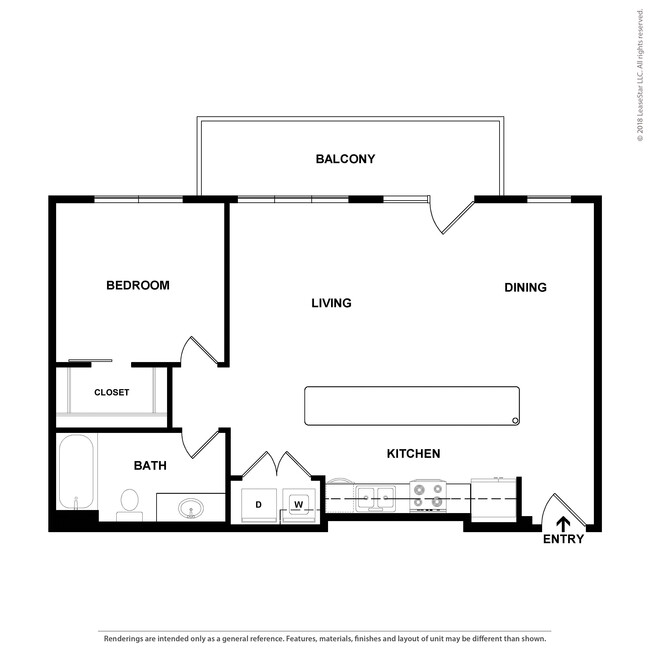 Floorplan - The Gentry on M Streets