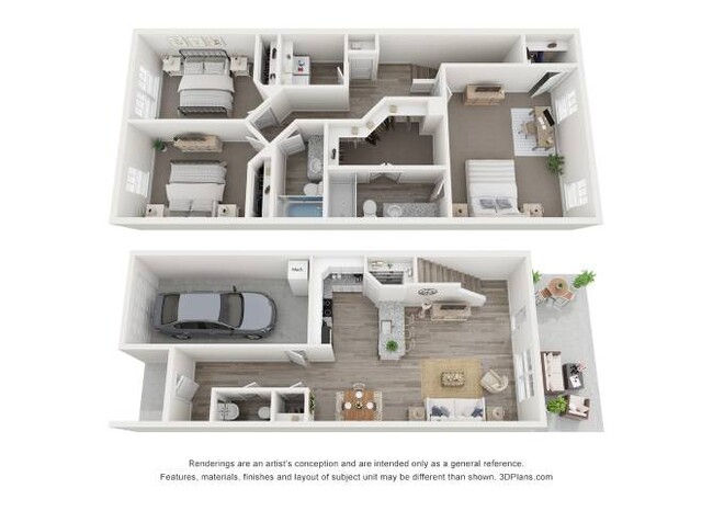 Floorplan - Dartford Townhomes