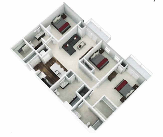 Floorplan - The Heights at Worthington Place