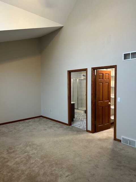 Master Bedroom leads to Mstr Closet and Mstr Bathroom - 19155 Hi View Dr