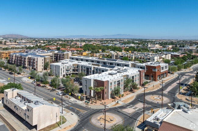 Aerial Context - Courson Arts Colony - East