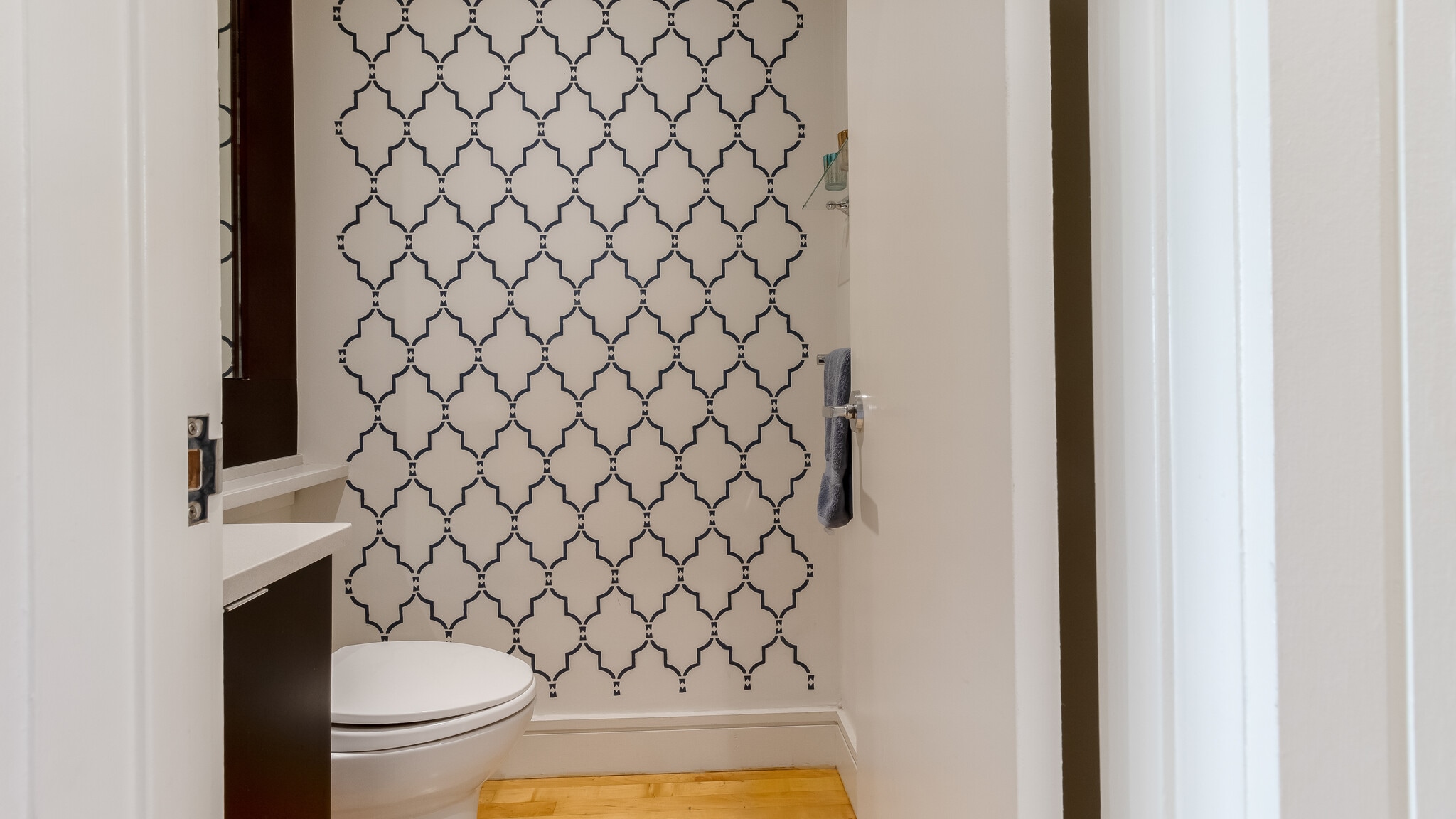 Powder Room on main floor - 1640 Beekman Pl NW