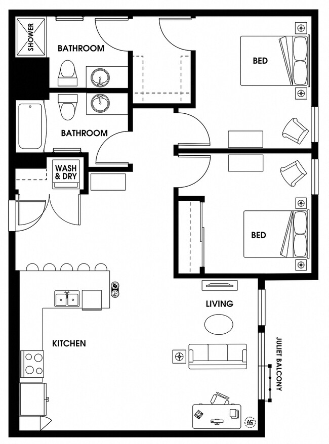 Floorplan - District Flats