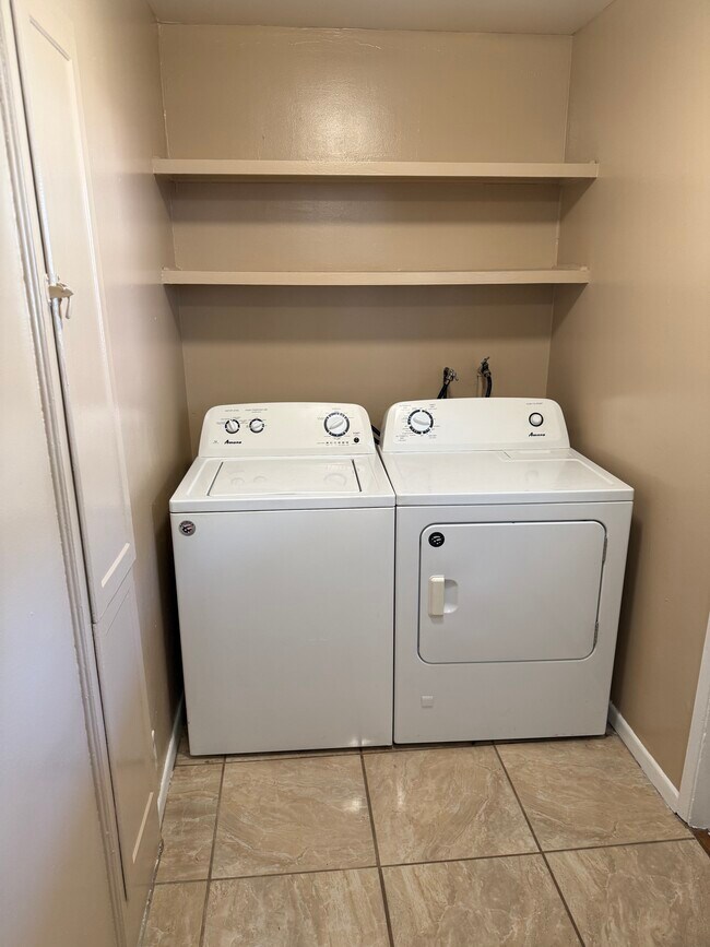 Washer and Dryer inside unit - 607 N Rosemary Ln