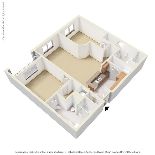 Floorplan - GE Tower by Cortland