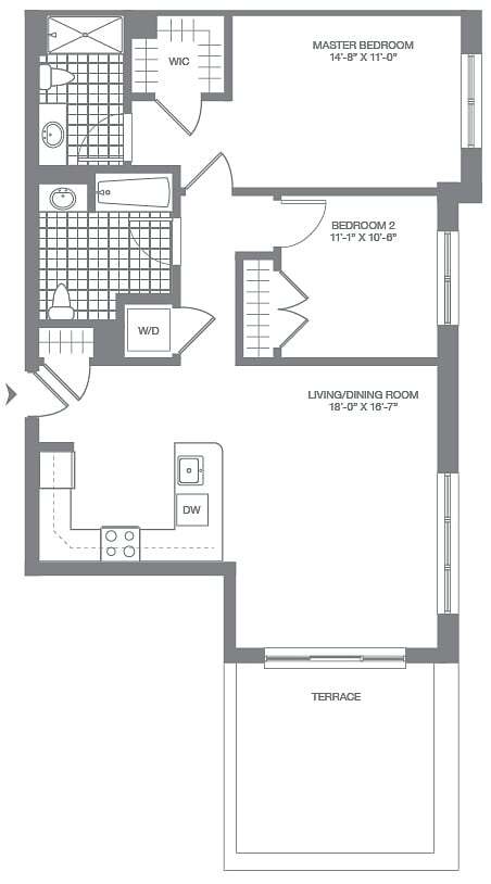 Floorplan - Harlow