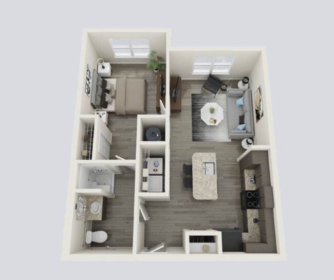 Floorplan - Parkside Apartments