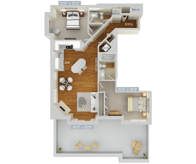 Floorplan - Avalon Clarendon