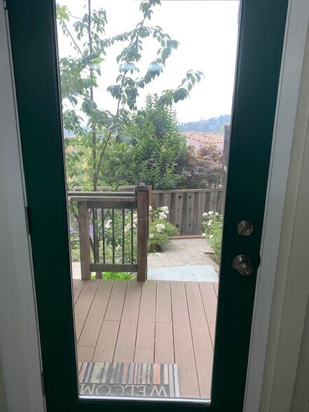 door to backyard - 6415 Snake Rd