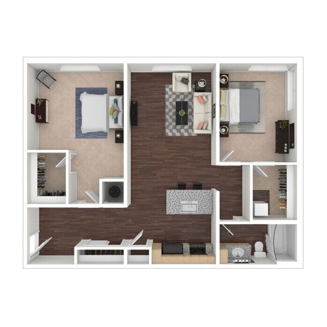 Floorplan - The Piedmont Apartments
