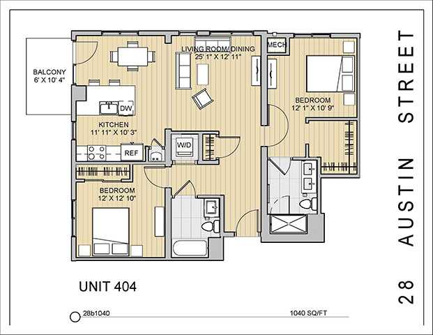 Floorplan - 28 Austin