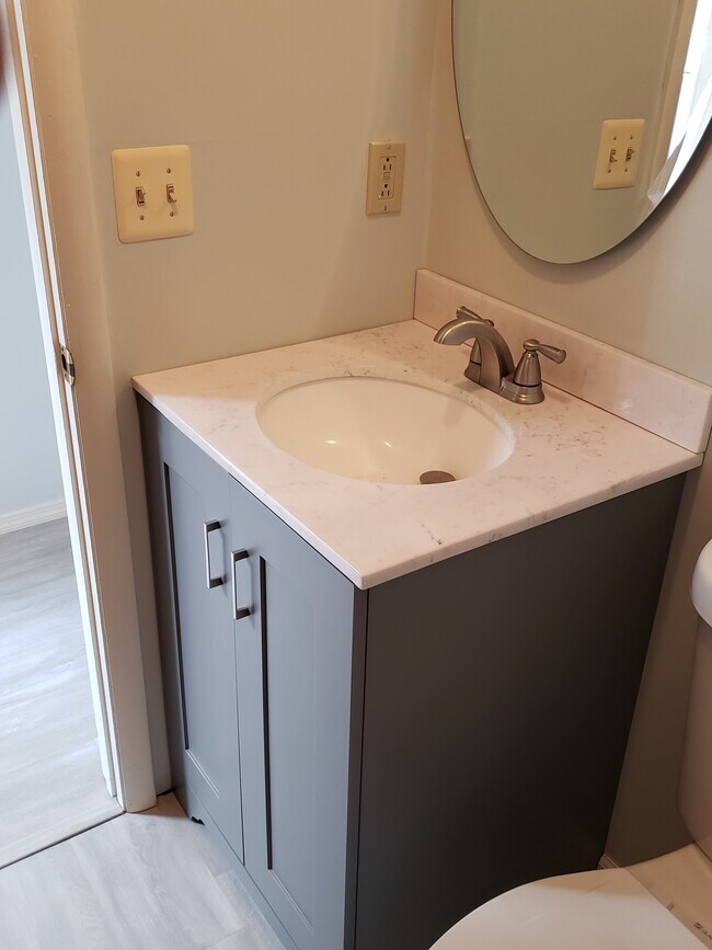 Downstairs bath - 222 Blake Rd