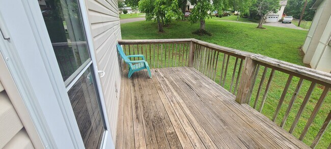 Back Deck - 7709 Carraway Cir
