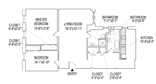 Apartment 2D - Terrace Court