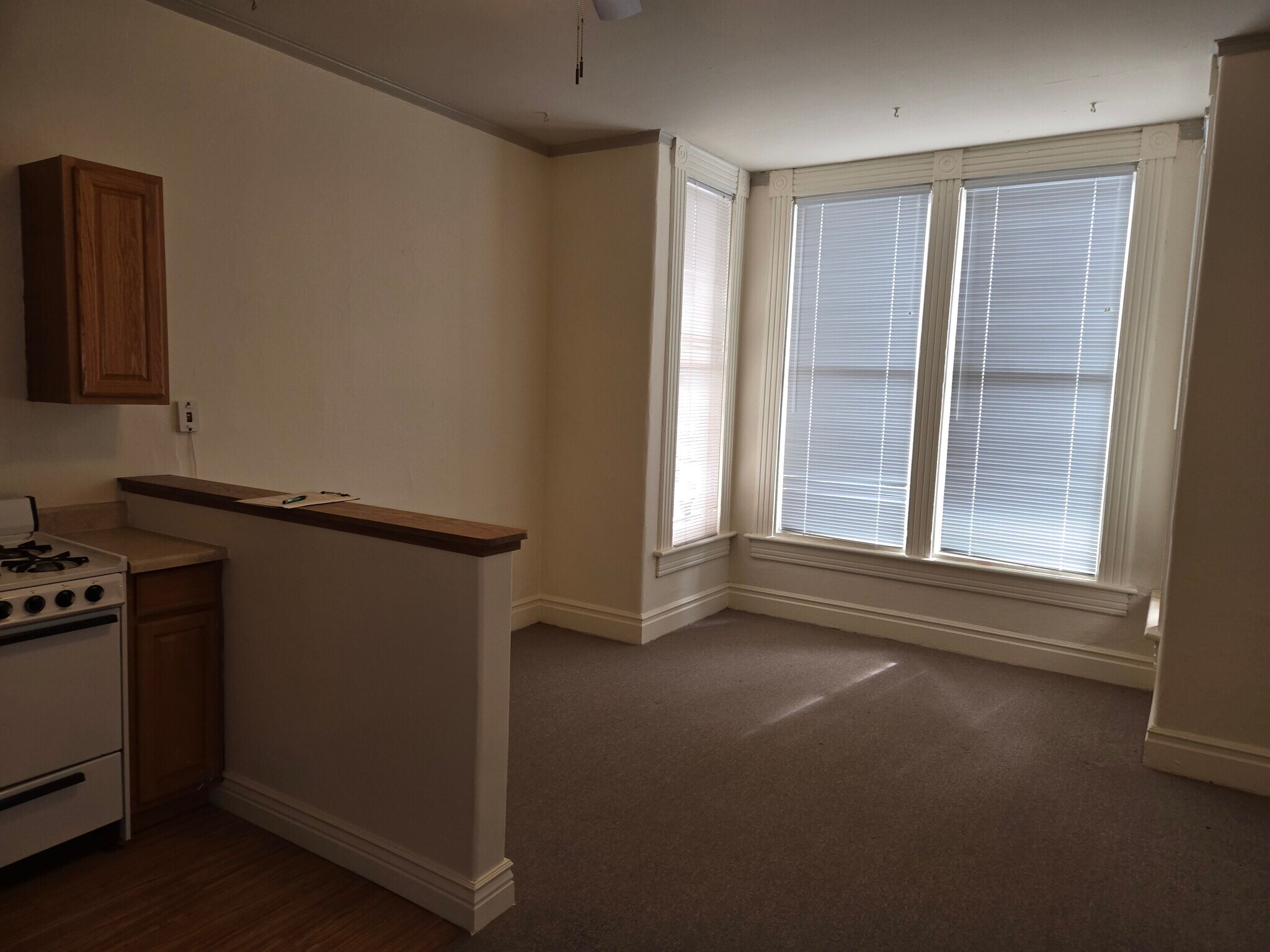 Living room and kitchen - 308 Solano St