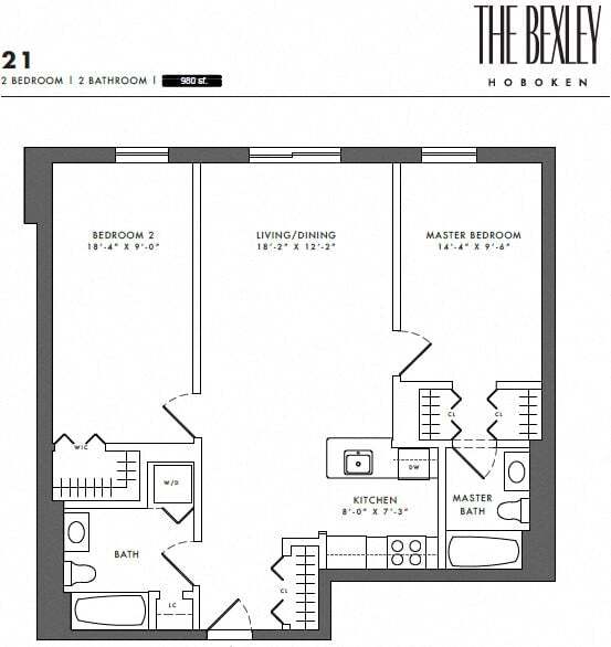 Floorplan - The Bexley