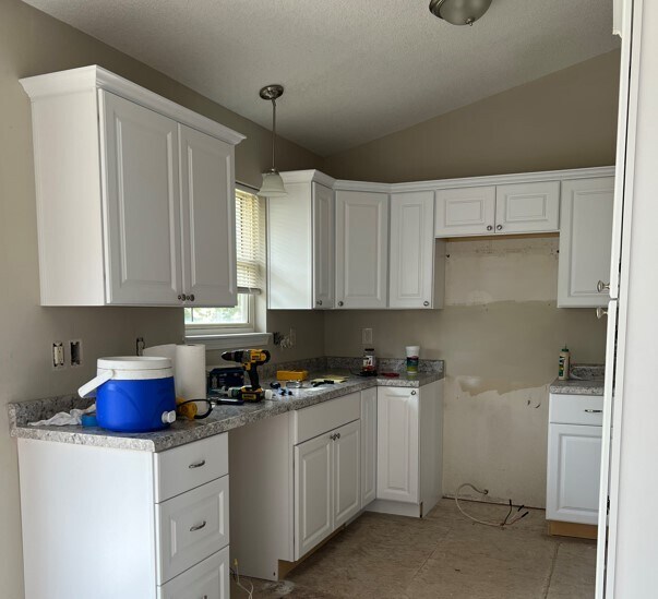 Remodel In ProcessRemodel In Process-new cabinets in kitchen & bathrooms - 3605 N Rushwood St