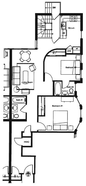 Floorplan - Ashford Street Apartments