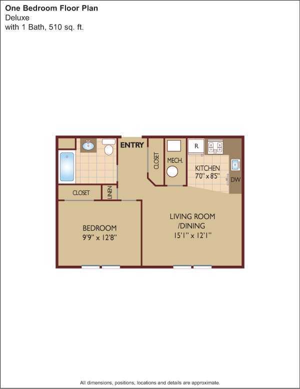 Floorplan - Vail Manor 55+