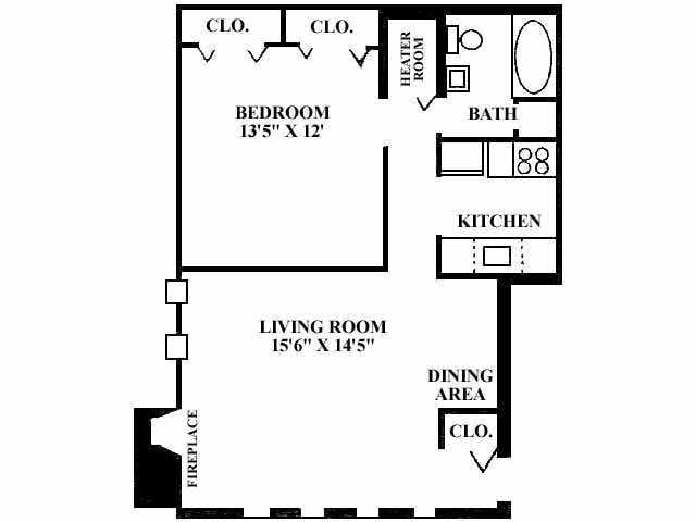 1X1 570-663 - The Village at Laurel Creek