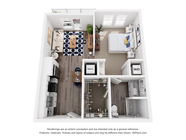 Floorplan - Waterleigh at Leland