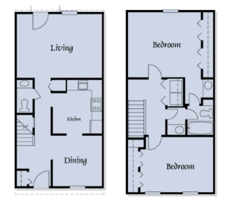 2BR/1.5BA - Indian River Apartments and Townhomes