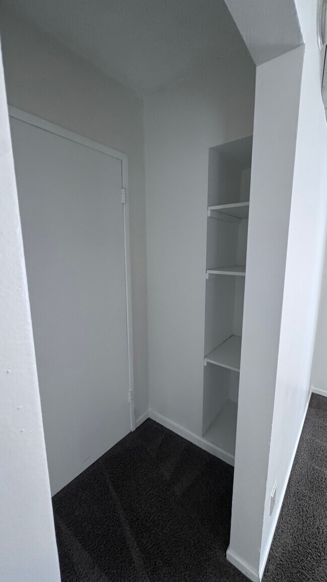 Hallway with storage - 11983 Walnut Ln