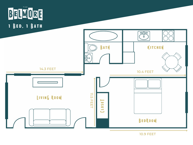 Floorplan - The Belmore