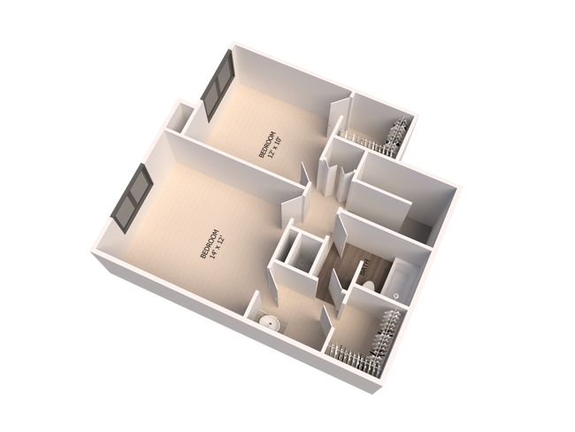 Floorplan - Barrington Hills Apartments