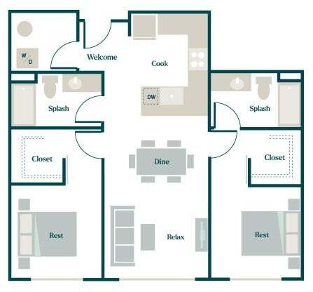 Floorplan - Hazel Apartments
