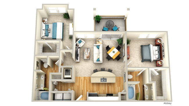 Floorplan - The Gate Apartments