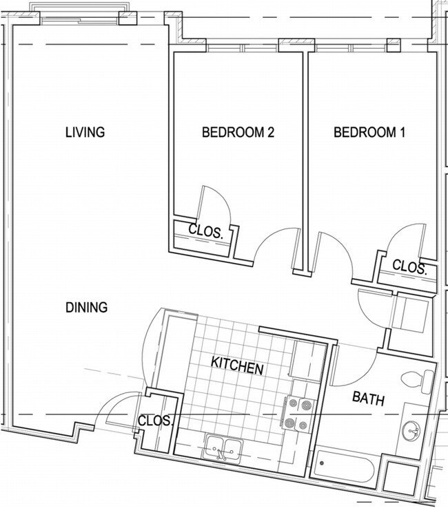 2BR/1BA - Ripley Gardens