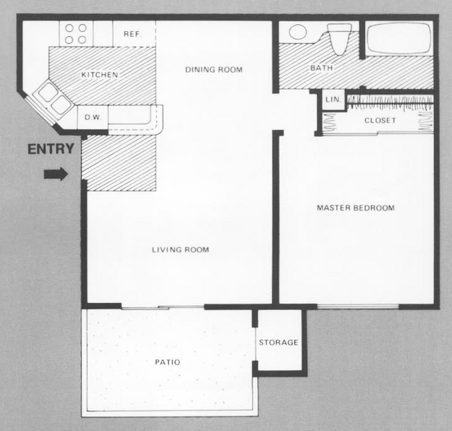 Arborgate 1 bed 1 bath.jpg - Arborgate Apartments