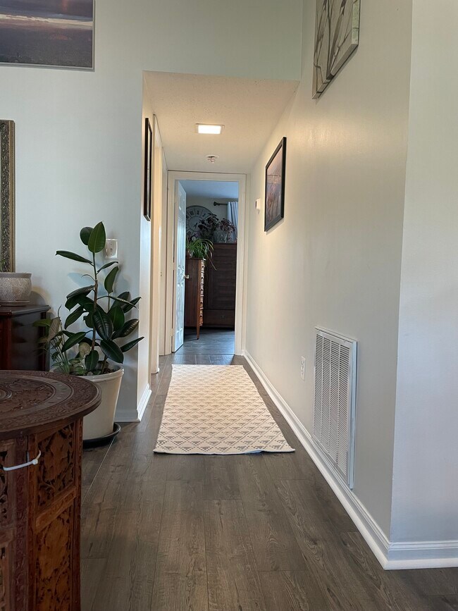 Interior Hallway with new paint and flooring - 108 Prosperity Ave SE