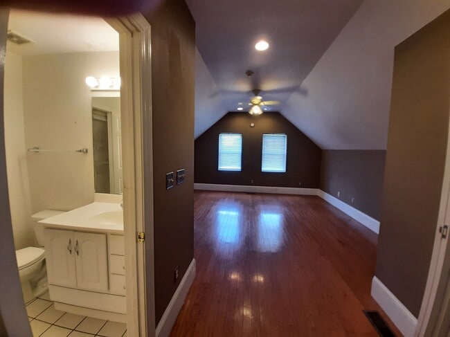 Upstairs master bedroom with bathroom - 1430 Queen City Ave